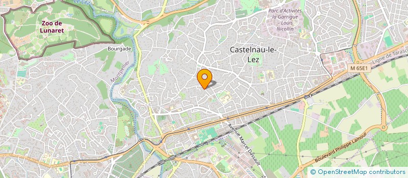 localisation de l'entreprise POUSSIERE DE LUNE à CASTELNAU-LE-LEZ