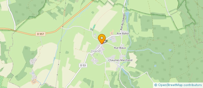 localisation de l'entreprise POUSSIERE DIMITRY  ISLAND