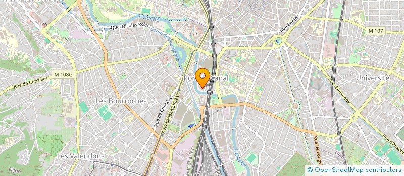 localisation de l'entreprise POUSSIERES D'ETOILES  DIJON