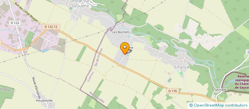 localisation de l'entreprise POUSSIN BARRANDON  EMANCE