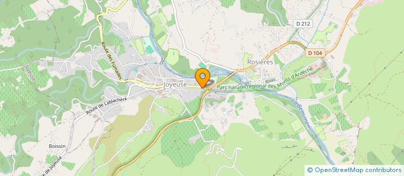 localisation de l'entreprise POUSTA DROBIE à SAINT-MELANY