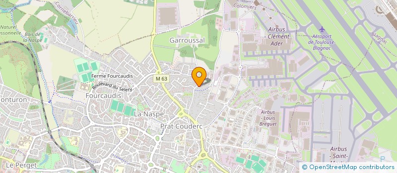 localisation de l'entreprise POUTCH1  COLOMIERS