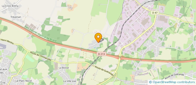 localisation de l'entreprise POUTEAU FLORIAN IMMOBILIER (PFI)  LA BAULE-ESCOUBLAC