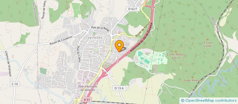 localisation de l'entreprise POUTOU  VENELLES