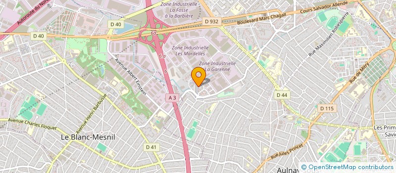 localisation de l'entreprise POUVOIR ET SAVOIR ILLIMITES  AULNAY-SOUS-BOIS