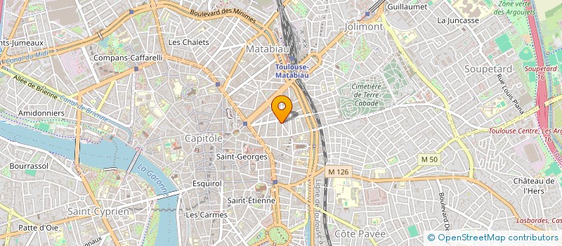 localisation de l'entreprise POUVOIR ETRE à TOULOUSE