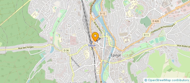 localisation de l'entreprise POUX POUX PIDOUX  GOLBEY