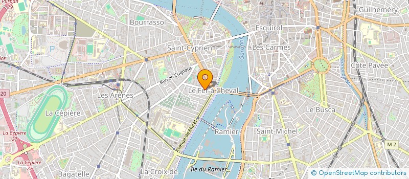 localisation de l'entreprise POUYENNE-VIGNAU à TOULOUSE