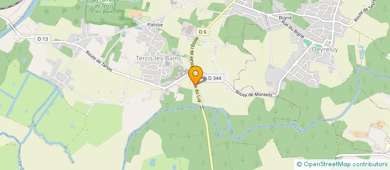 localisation de l'entreprise POUYPYRA  SEYRESSE