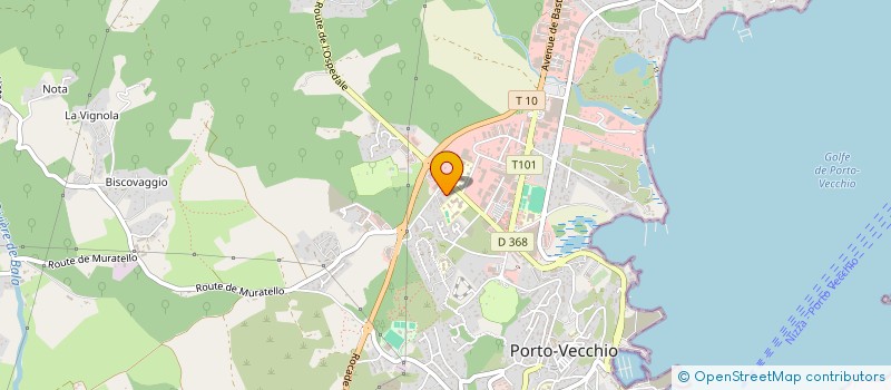 localisation de l'entreprise POUZET à PORTO VECCHIO