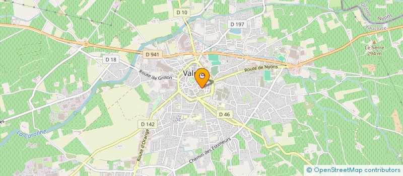 localisation de l'entreprise POUZOL CHAUFFAGE SERVICE à VALREAS