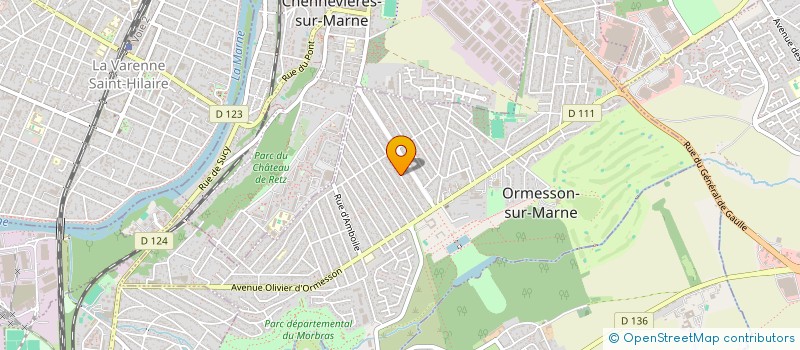 localisation de l'entreprise POVO  ORMESSON-SUR-MARNE