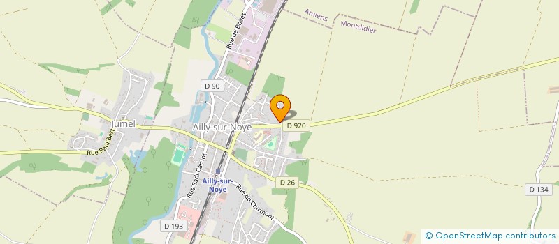 localisation de l'entreprise POVOA à AILLY-SUR-NOYE