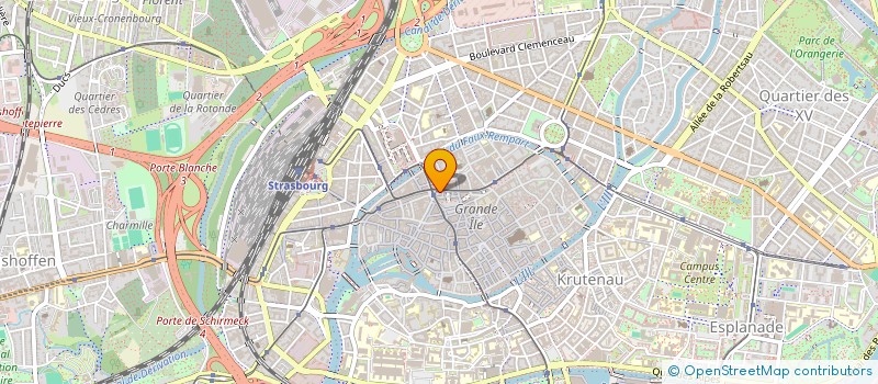 localisation de l'entreprise POW SERVICES A LA PERSONNE à STRASBOURG