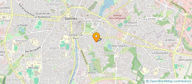 localisation de l'entreprise POWBLOPWIZZ à VANNES