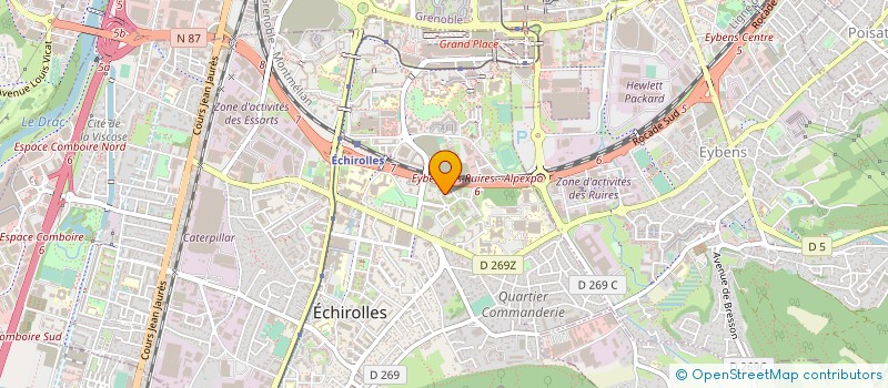 localisation de l'entreprise POWCOMA à AUBAGNE