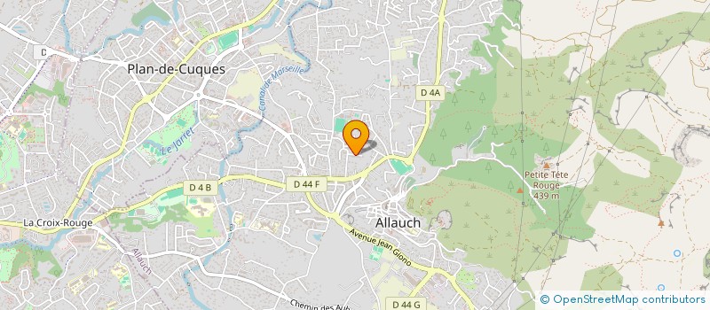 localisation de l'entreprise POWER 26  ALLAUCH