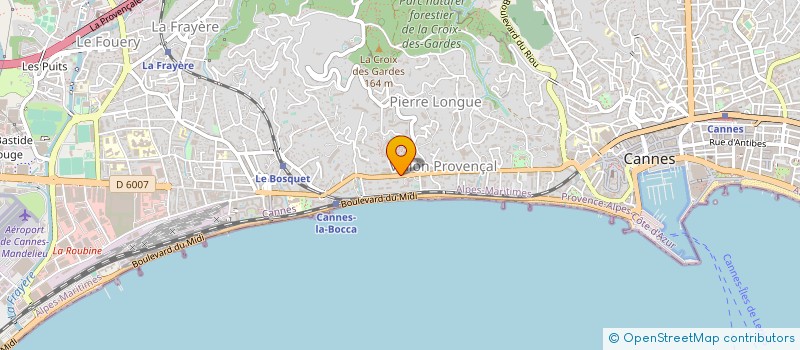 localisation de l'entreprise POWER à CANNES