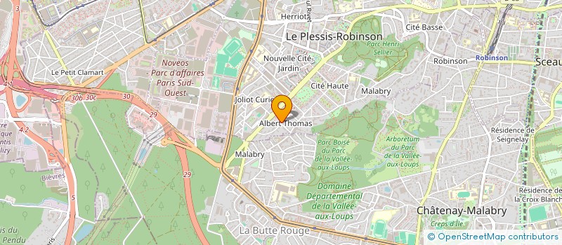 localisation de l'entreprise POWER ASCENSEURS à LE PLESSIS-ROBINSON
