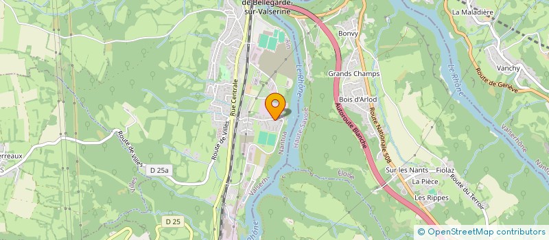 localisation de l'entreprise POWER AUTO SERVICES à VALSERHONE