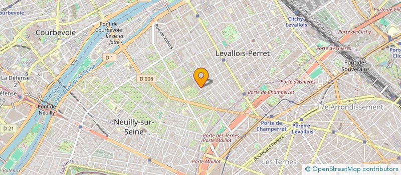 localisation de l'entreprise POWER BOX à LEVALLOIS-PERRET
