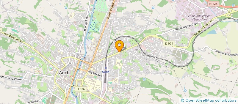 localisation de l'entreprise POWER CLEAN 32  AUCH