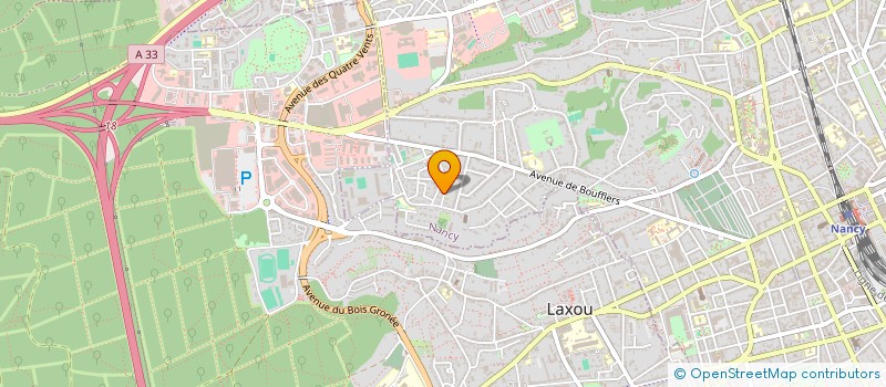 localisation de l'entreprise POWER CLUB  NANCY