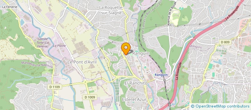 localisation de l'entreprise POWER CONSEIL  CANNES