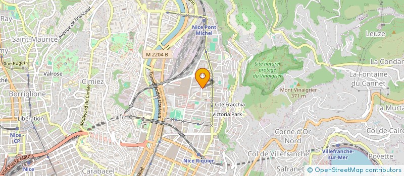 localisation de l'entreprise POWER CONSEILS  NICE