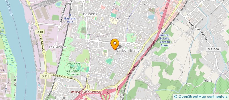 localisation de l'entreprise POWER DISTRIB  BORDEAUX