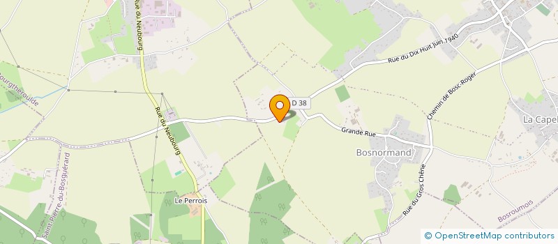 localisation de l'entreprise POWER DRIVE EVENTS  BOSROUMOIS