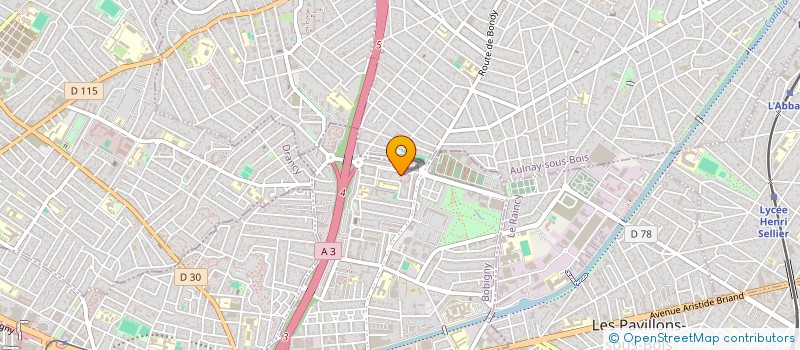 localisation de l'entreprise POWER ELEC  BONDY