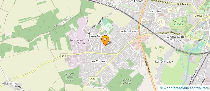 localisation de l'entreprise POWER ELEC ENERGIE à MAINVILLIERS