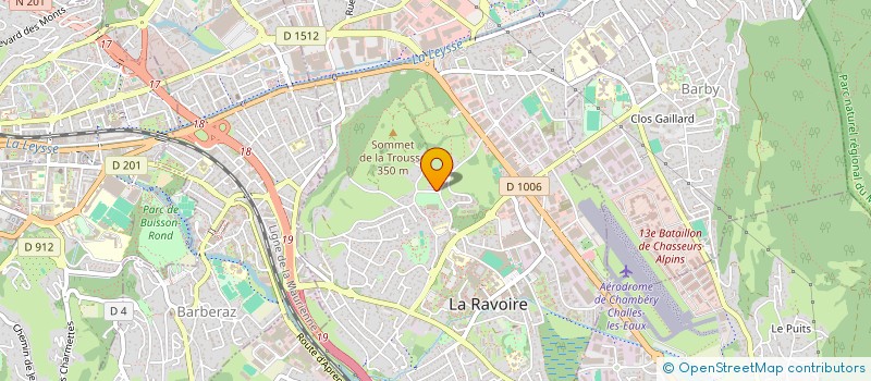 localisation de l'entreprise POWER ELSE à LA RAVOIRE