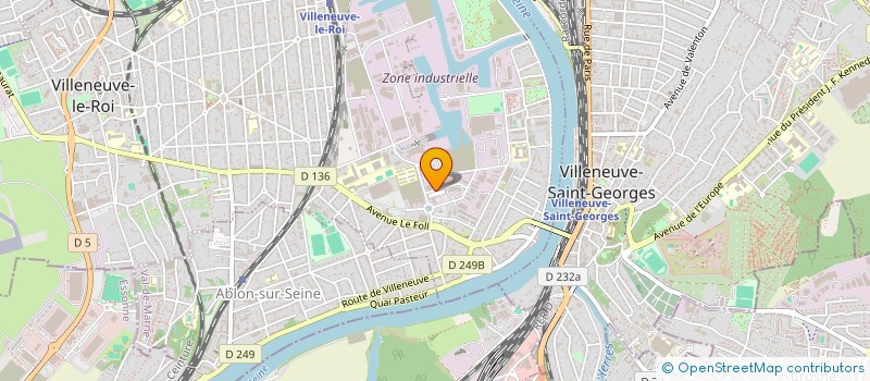 localisation de l'entreprise POWER FIVE à VILLENEUVE-LE-ROI