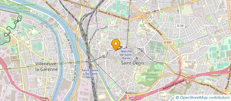 localisation de l'entreprise POWER GARD SECURITE à SAINT-DENIS