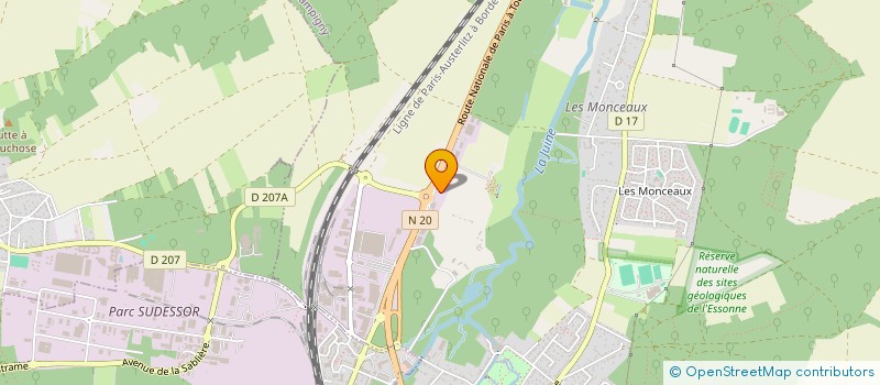 localisation de l'entreprise POWER GUN AIRSOFT à MORIGNY-CHAMPIGNY