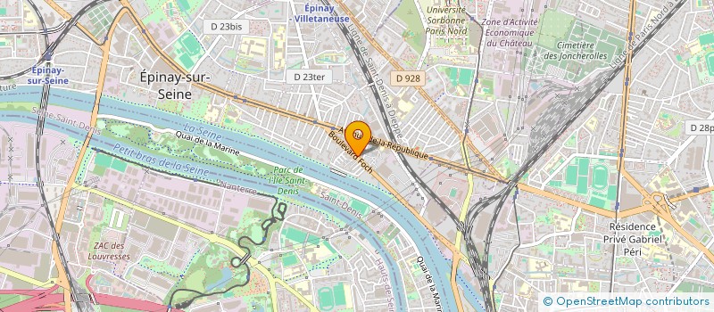 localisation de l'entreprise POWER HARD SECURITE PRIVEE à EPINAY-SUR-SEINE
