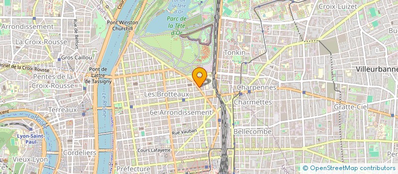 localisation de l'entreprise POWER INVEST  LYON