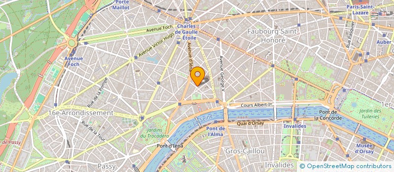 localisation de l'entreprise POWER LAW VENTURES  PARIS