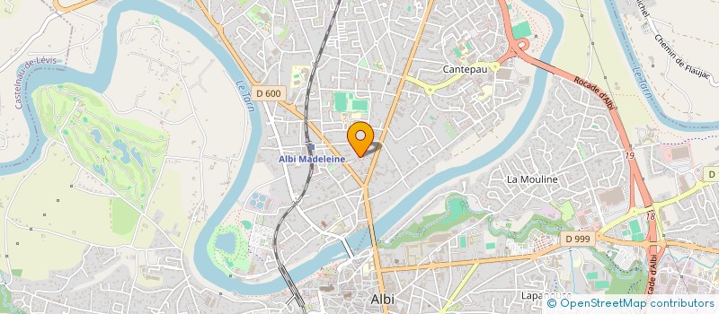 localisation de l'entreprise POWER LICORNE à ALBI