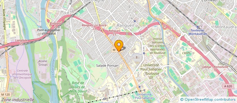localisation de l'entreprise POWER PULSE PIXEL à TOULOUSE