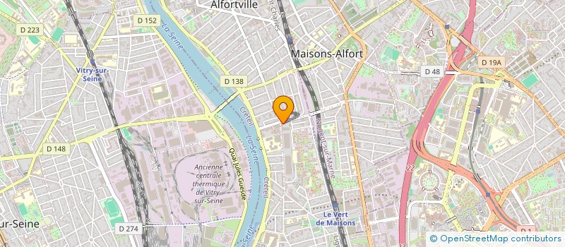 localisation de l'entreprise POWER SERV  ALFORTVILLE