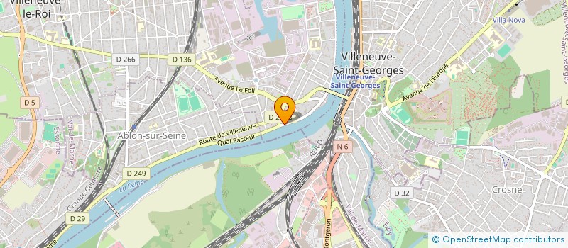 localisation de l'entreprise POWER SERVICES à VILLENEUVE-LE-ROI