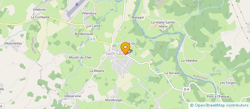 localisation de l'entreprise POWER SONO 23 à SAVENNES