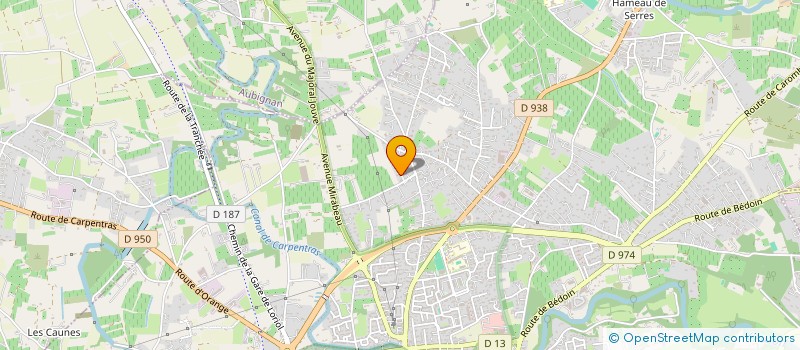 localisation de l'entreprise POWER TEAM à CARPENTRAS