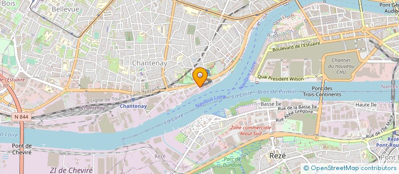 localisation de l'entreprise POWER TK à NANTES