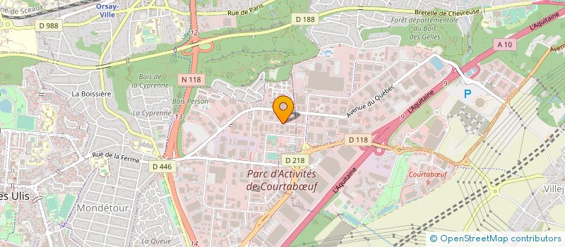 localisation de l'entreprise POWERBOX FRANCE à LES ULIS