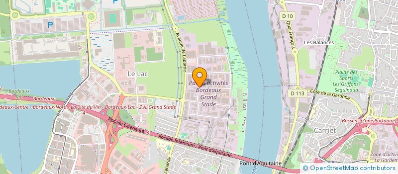 localisation de l'entreprise POWERCAMP HALTEROPHILIE  BORDEAUX