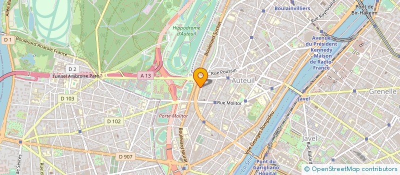 localisation de l'entreprise POWERCHART à PARIS